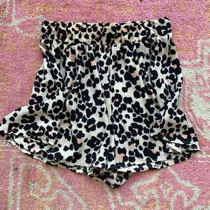 Show Me Your Mumu Leopard Shorts